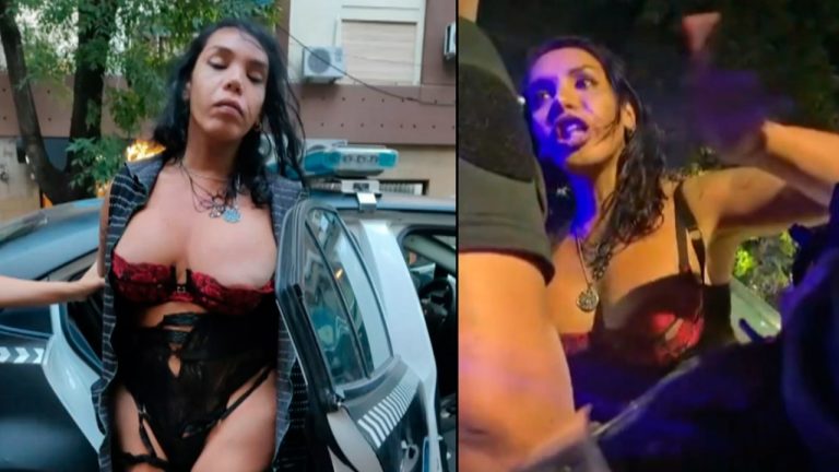 Conductora trans ebria en lencer&iacute;a embiste a inspectora y oficial de polic&iacute;a en control de tr&aacute;fico en Palermo