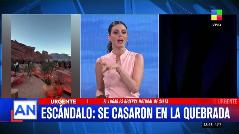 Controversia en Salta: descubre la pareja que contrajo matrimonio en la Quebrada de las Conchas