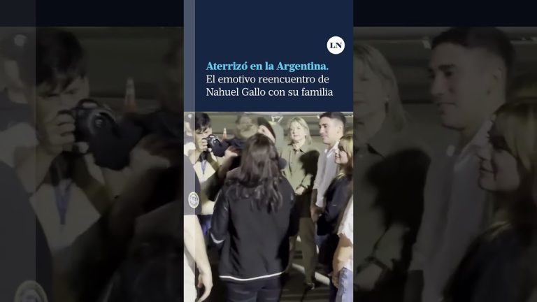 El conmovedor regreso de Nahuel Gallo junto a su familia: “Hogar dulce hogar