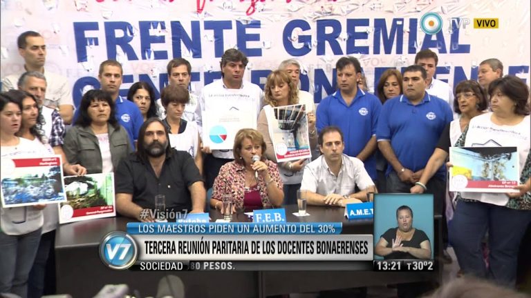 El gobierno provincial confirma acuerdo salarial con docentes tras el paro en el inicio de clases