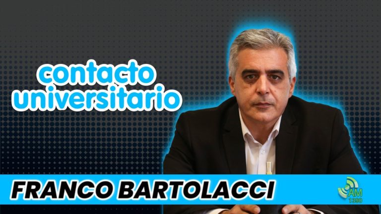 Franco Bartolacci destaca la importancia de mantener la universidad accesible y cumplir con los alumnos