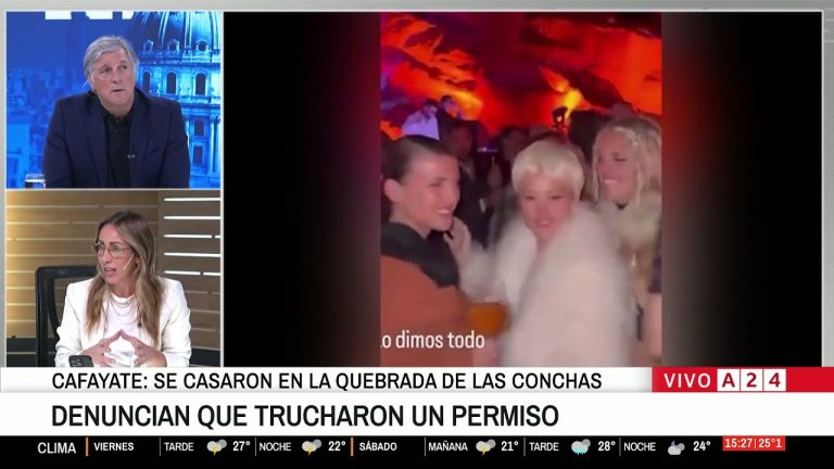 La novia se defiende tras la pol&eacute;mica boda en Cafayate