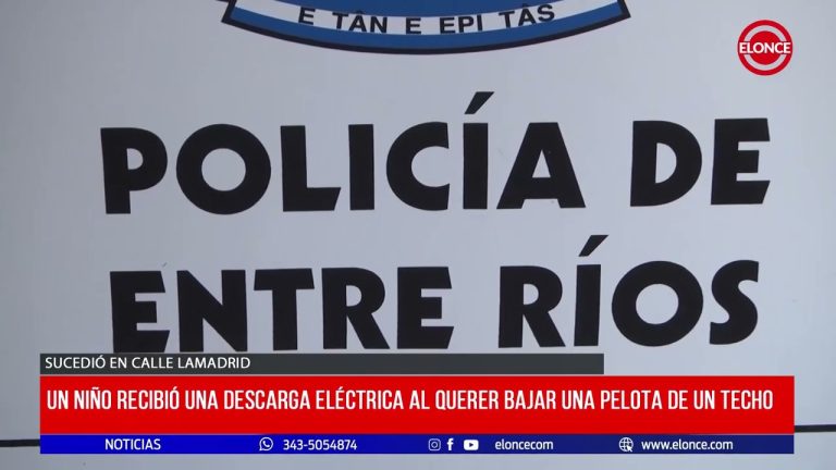 Niño de 12 años sufre descarga eléctrica al recuperar pelota en patio de sacerdote en Paraná