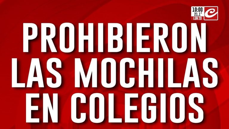 Alertas por virus y grafitis en escuelas de Mendoza: custodia policial en m&aacute;s de 100 instituciones y medidas sobre el uso de mochilas
