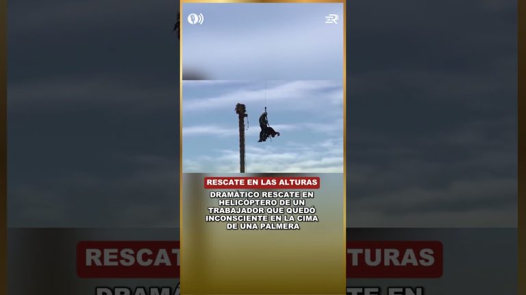 Autoridades realizaron aeroevacuaci&oacute;n de un tripulante con fracturas m&uacute;ltiples en la regi&oacute;n sur