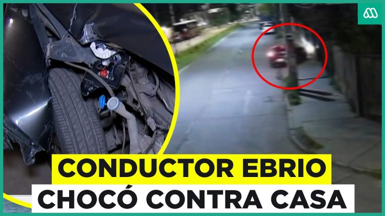 Conducía ebrio, chocó contra una vivienda, arrolló a una joven dormida e intentó huir a pie