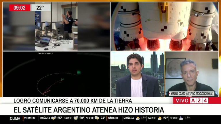 El sat&eacute;lite peque&ntilde;o de Argentina, Atenea, finaliza exitosamente su misi&oacute;n y brinda informaci&oacute;n valiosa para futuras expediciones