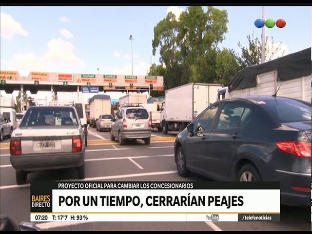 Eliminaci&oacute;n de cabinas de peaje en rutas hacia la costa y en autopista clave de Buenos Aires