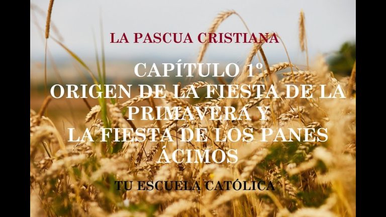 La tradici&oacute;n de la Pascua: del pan &aacute;cimo a la arcilla memorial
