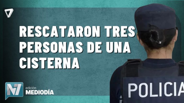 Rescate urgente de tres trabajadores intoxicados en una cisterna en Mendoza