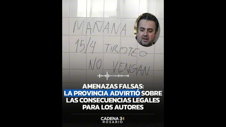 Responsables de amenazas en escuelas: provincia busca cobrar hasta 6 millones a padres por operativos