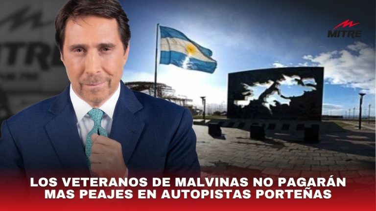 Veteranos obtienen exención de peajes en autopistas de Buenos Aires