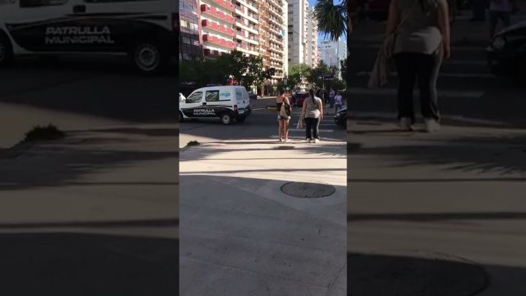 Accidente en mar del plata: hombre cae de un semáforo mientras celebraba la victoria del equipo nacional y es hospitalizado