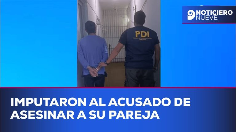 Acusan de femicidio al hombre que asesinó a su pareja en Mendoza e intentó escapar a Chile