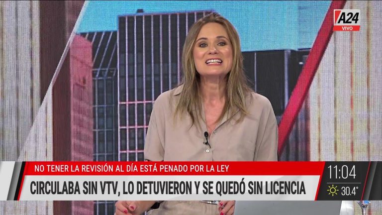Conductor sin VTV vigente agrede a inspector y pierde licencia de conducir permanentemente