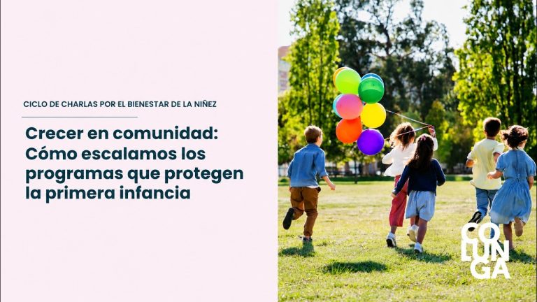 El crecimiento infantil se potencia con el apoyo de la comunidad