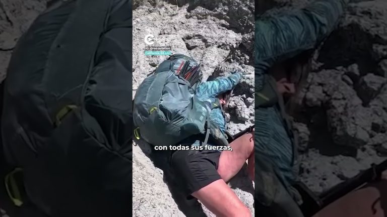 El desafío extremo en el rescate de víctimas del accidente de helicóptero: terreno hostil, cinco horas de camino y refugio nocturno