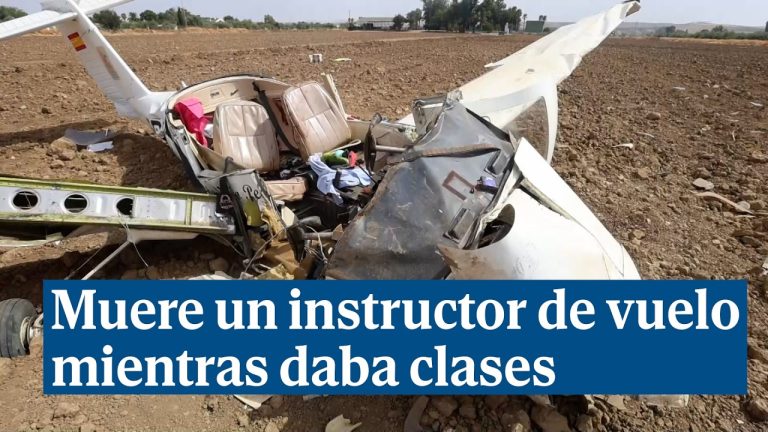 Incidente en el aire: alumno aterriza avioneta tras caída de su instructor durante la lección de vuelo