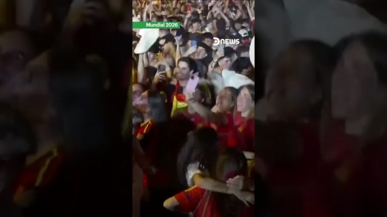 Madrid celebra en grande el triunfo en la final del mundial contra Argentina