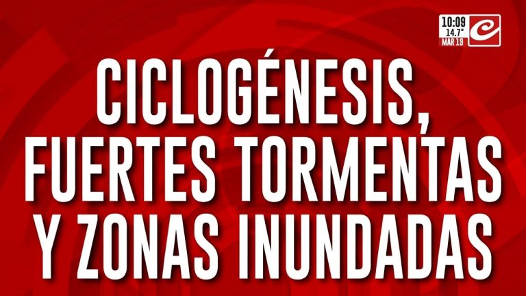 Regresan las precipitaciones en el AMBA y alertan sobre una ciclogénesis al cierre del descanso invernal