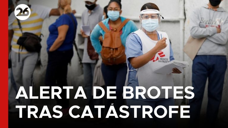 Sismo en Venezuela: advierten sobre problemas de salud y destacan la importancia de la vacunación para prevenir enfermedades.