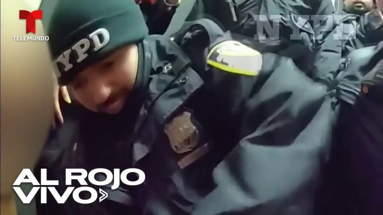 Un agente salva a un bebé de asfixiarse tras un gran susto para su familia