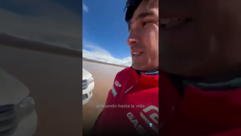 Camioneta causa daños centenarios en área protegida de San Juan