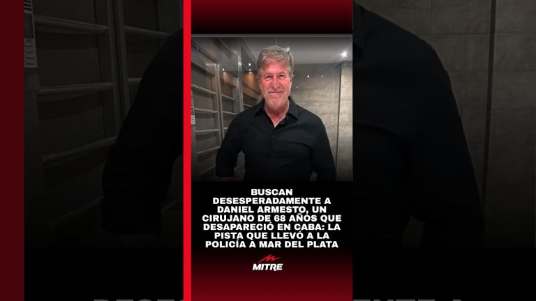 Cirujano desaparecido en Buenos Aires es encontrado en Mar del Plata, la situación había causado inquietud