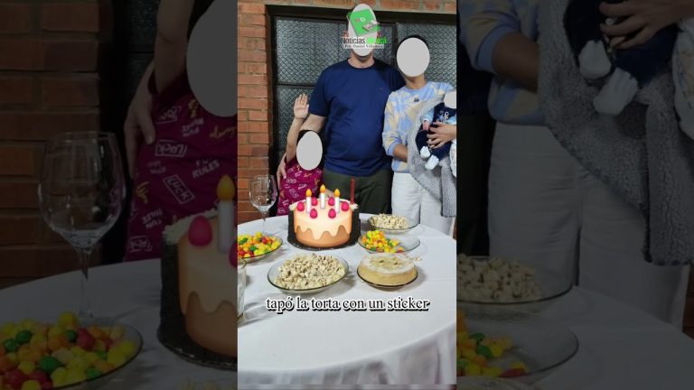 Cumpleaños en Misiones causa polémica por simbolismo nazi en pastel y gesto de un niño.