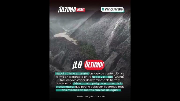 Desde el desastre en Nepal hasta la advertencia en El Chalt&eacute;n: un cerro se desliza sobre un lago y se solicita un sistema de alerta temprana