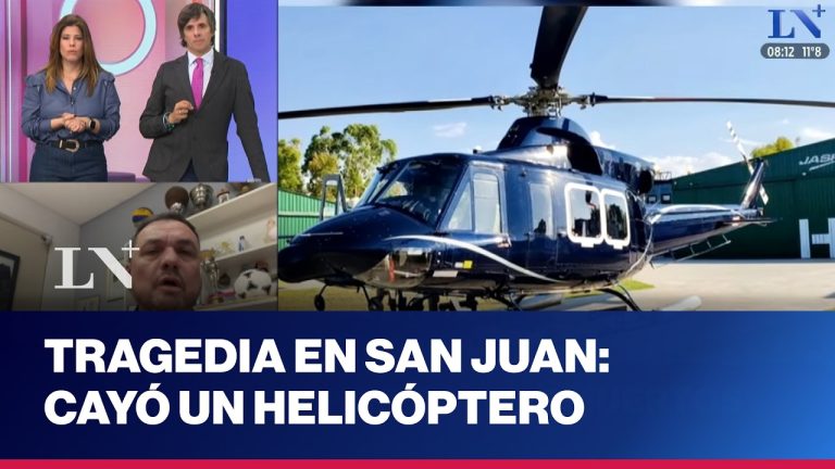 El hero&iacute;smo final de una v&iacute;ctima del accidente a&eacute;reo en San Juan: “Nos rescat&oacute; la vida
