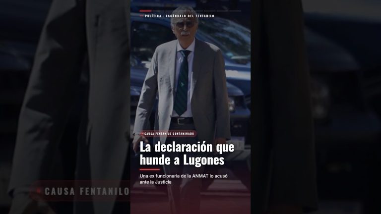 Ex directora de ANMAT exonera a ministro Lugones y responsabiliza a su asistente por fentanilo adulterado