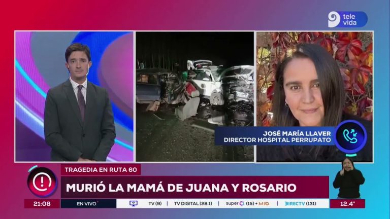 Fallece la madre de las j&oacute;venes v&iacute;ctimas de un accidente en Mendoza, aumentando a cuatro el n&uacute;mero de muertos