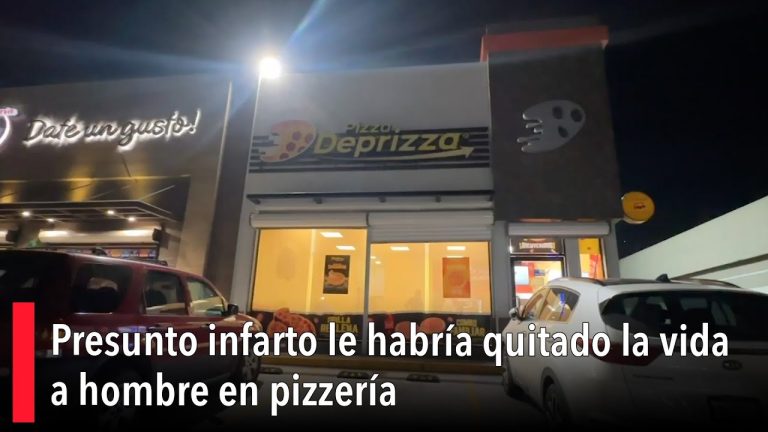 Fallecimiento de un cliente por ataque al coraz&oacute;n en una conocida pizzer&iacute;a