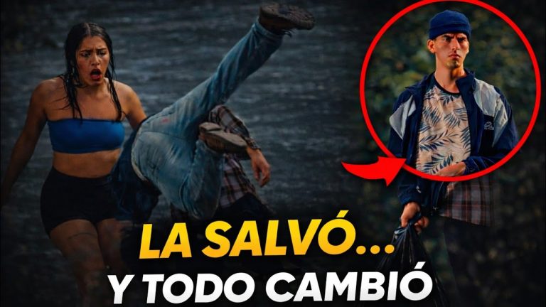 Historias personales: un salvavidas asisti&oacute; a una mujer en el agua, la imagen se hizo viral mostrando que la amabilidad sigue presente