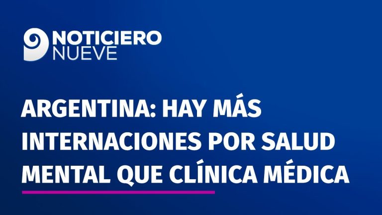 Informe destaca incremento significativo en consultas e internaciones por salud mental en Argentina
