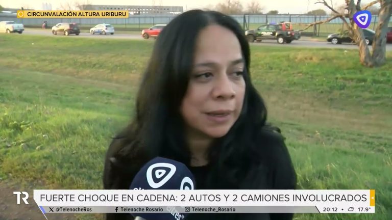 Intentó adelantar a un camión en curva y causó un choque múltiple con tres heridos en la Ruta 14