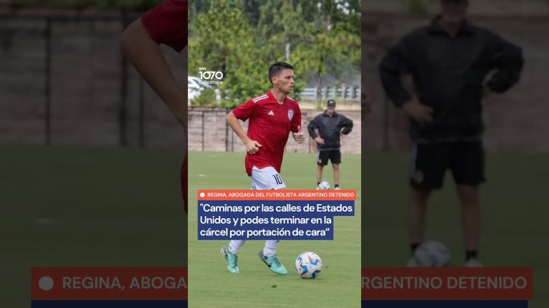 La situación del jugador argentino arrestado en migraciones se agrava: será movido a un centro de detención de alta seguridad