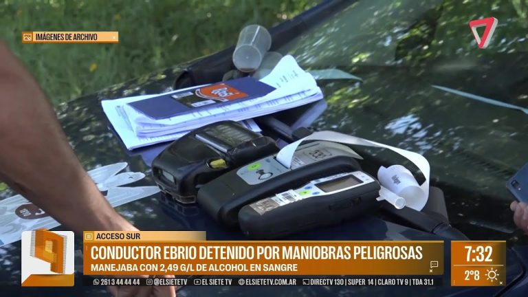 Conductor bajo efectos del alcohol arrolla y causa la muerte de un peatón en Mendoza, superaba en cinco veces el límite legal de alcohol