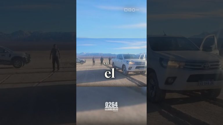 Impacto ecológico en Pampa del Leoncito: detalles del operativo para retirar un vehículo atascado y sanción millonaria