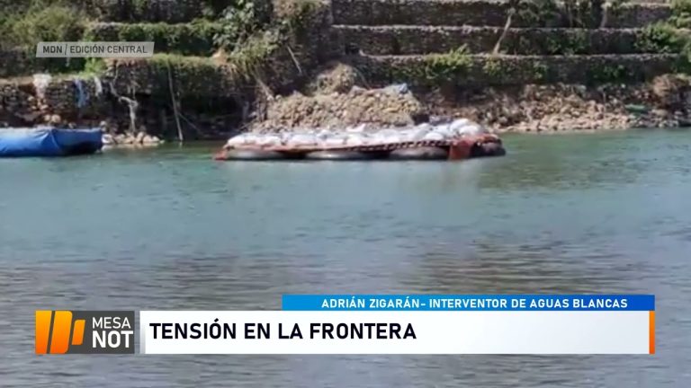 Nueva tensi&oacute;n entre bagayeros y Prefectura en la frontera de Aguas Blancas