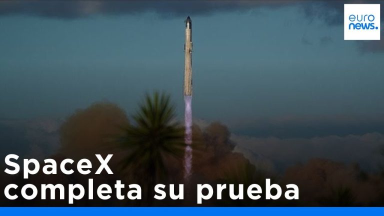SpaceX consigue lanzar al espacio su nave Starship, destinada a misiones a la Luna y Marte