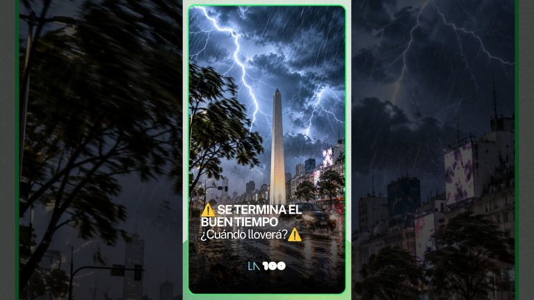Tormentas regresan a la ciudad y gran buenos aires desde el domingo: seis provincias en alerta
