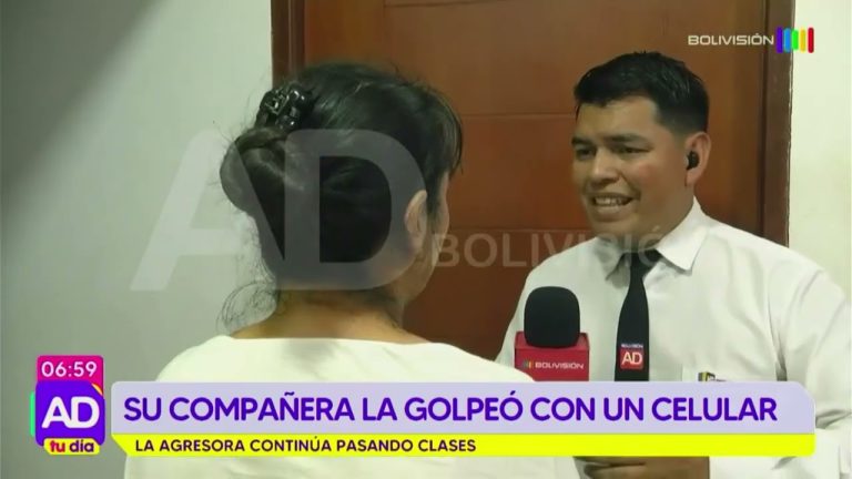 Docente agredida en aula de San Nicolás por solicitar a estudiante que guarde su móvil