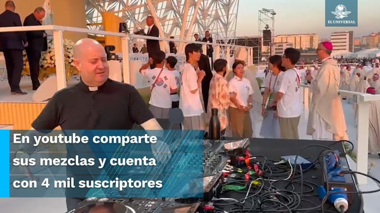 El sacerdote DJ atrae a la juventud en Mendoza con un evento ben&eacute;fico, cercano a la visita papal