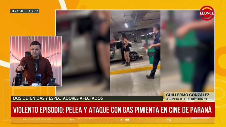 Enfrentamiento físico entre dos mujeres en un cine de Paraná por asientos: intercambio de golpes y uso de gas pimienta