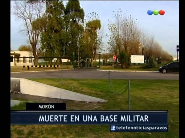 Hallan sin vida a un joven suboficial de 26 a&ntilde;os en base a&eacute;rea de Mor&oacute;n