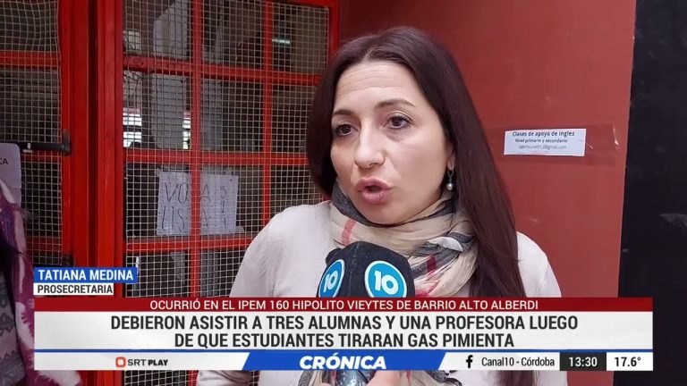 Incidente con gas pimienta en escuela de Caballito deja 18 personas intoxicadas