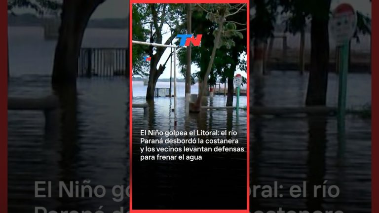 Inundaciones en Paso de la Patria: el aumento del río Paraná rompe un terraplén y afecta a tres barrios