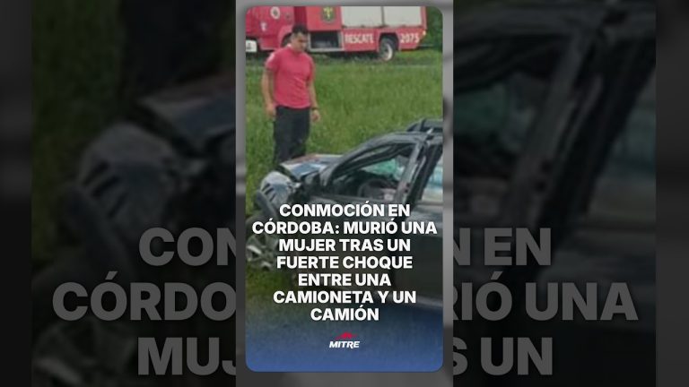 Tr&aacute;gico accidente en la autopista C&oacute;rdoba-Rosario: colisi&oacute;n entre camioneta y cami&oacute;n deja una mujer fallecida y dos heridos